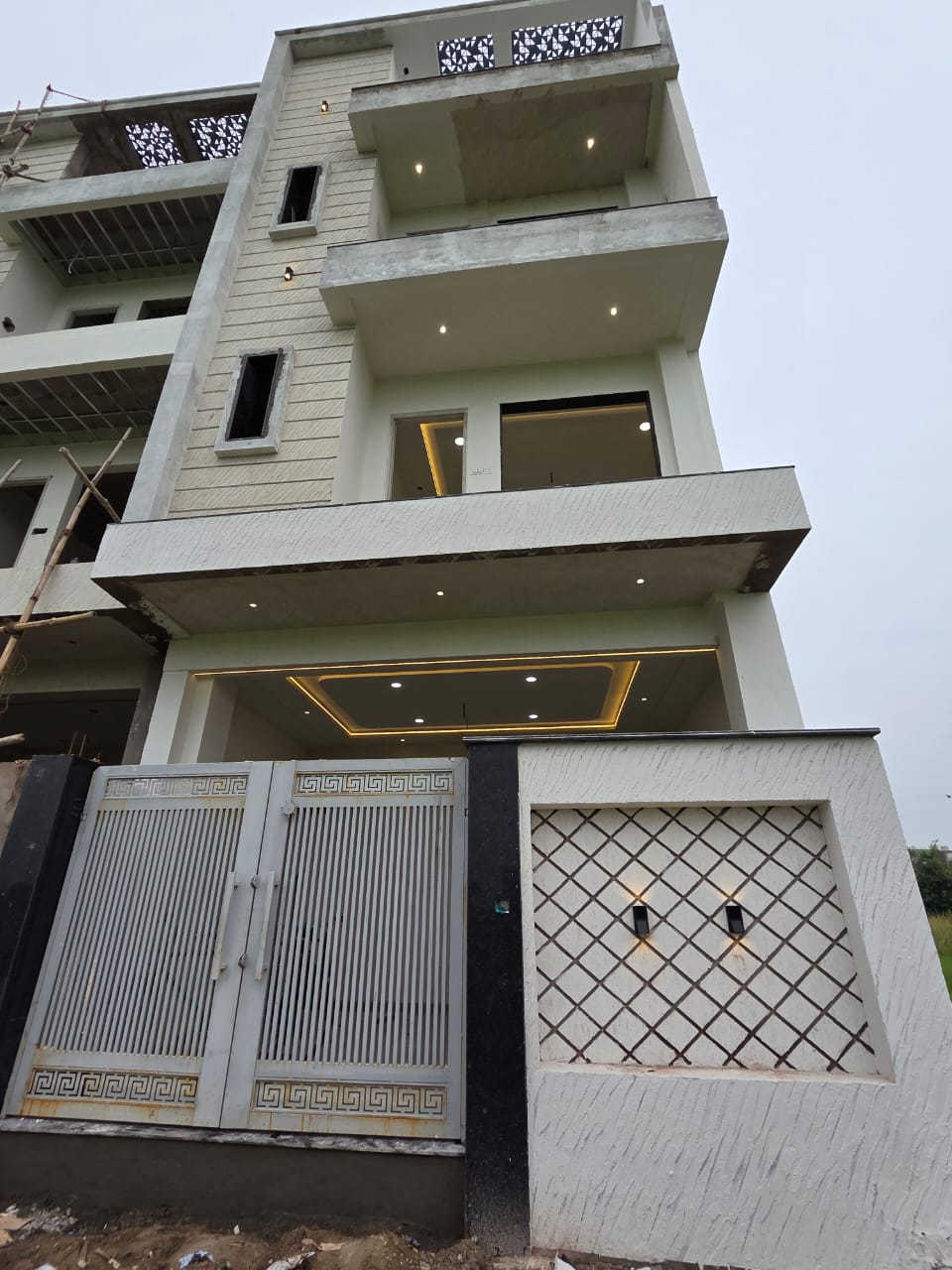 Luxury G+2 Home with Master Suites, Yoga Area & Private Parking